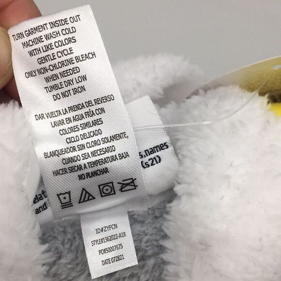 Harry Potter Wizarding World Lounger with Cozy Hood Light Grey Sz Small - Picture 9 of 15